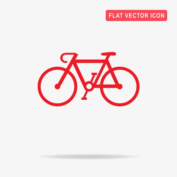 Icono Bicicleta Ilustración Del Concepto Vectorial Para Diseño — Vector de stock
