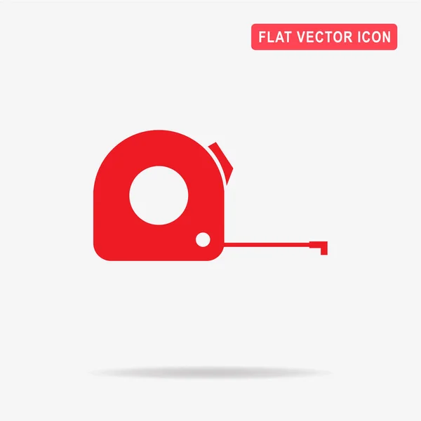 Icono Línea Cinta Métrica Ilustración Del Concepto Vectorial Para Diseño — Vector de stock