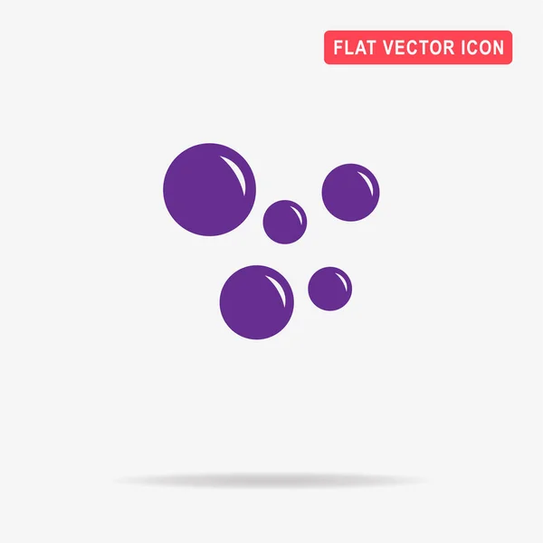 Піктограма Мильної Бульбашки Векторна Концепція Ілюстрація Дизайну — стоковий вектор