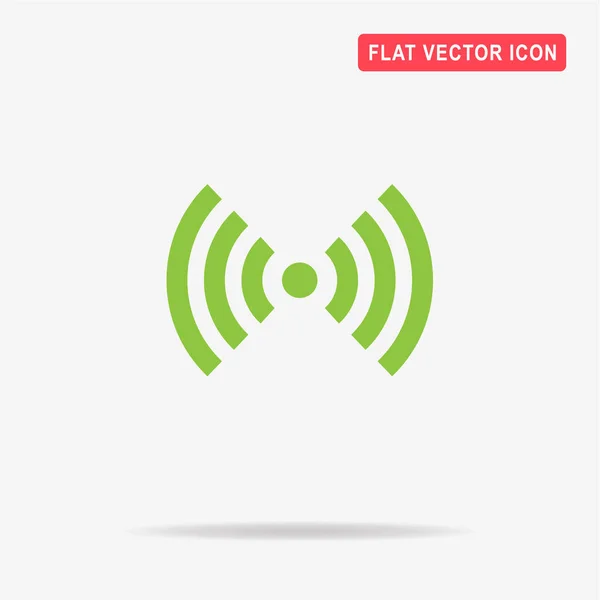 Wifi Pictogram Vectorillustratie Concept Voor Ontwerp — Stockvector