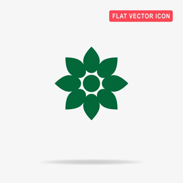 Икона Цветов Векторная Концепция — стоковый вектор