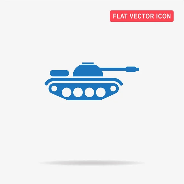 Ícone Tanque Ilustração Conceito Vetor Para Design — Vetor de Stock