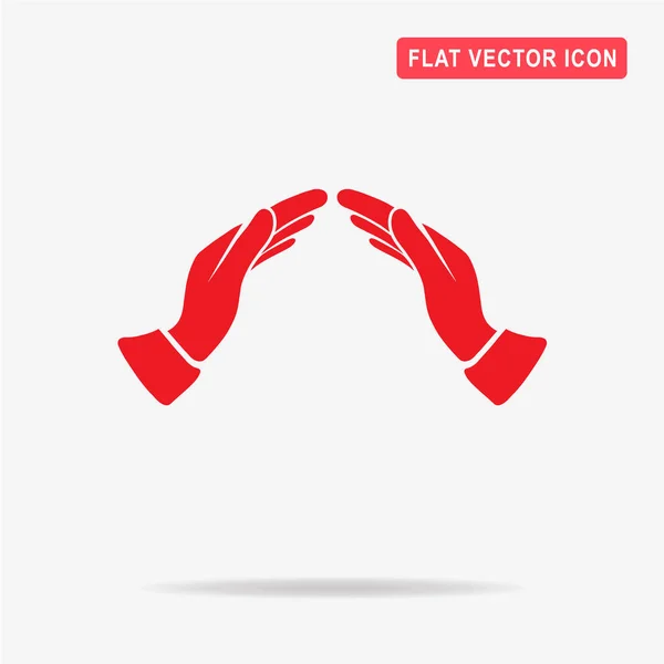 Unterstützende Hände Vektor Konzept Illustration Für Design — Stockvektor