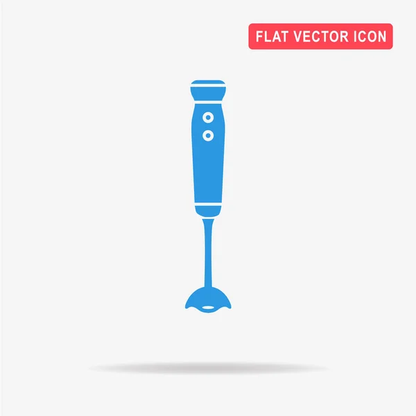 Pictogram Van Een Hand Blender Vectorillustratie Concept Voor Ontwerp — Stockvector