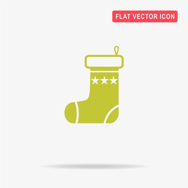 Socken Ikone Vektor Konzept Illustration Für Design — Stockvektor