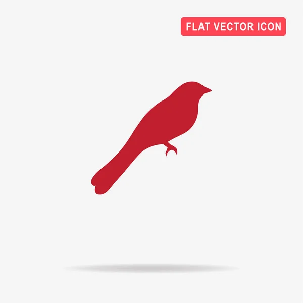 Ícone Pássaro Ilustração Conceito Vetor Para Design — Vetor de Stock