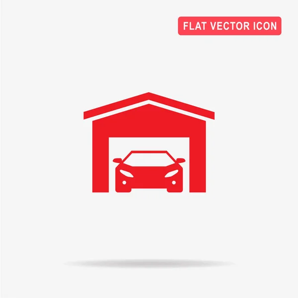 Icône Garage Illustration Vectorielle Concept Pour Design — Image vectorielle
