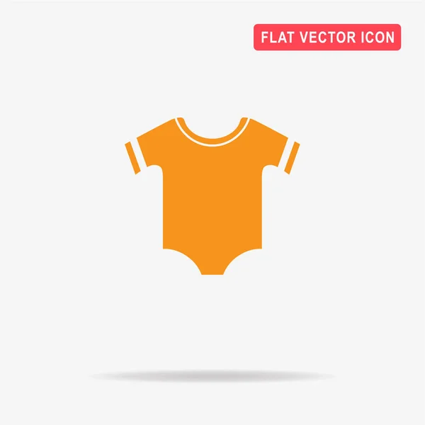 Icono Ropa Bebé Ilustración Del Concepto Vectorial Para Diseño — Vector de stock