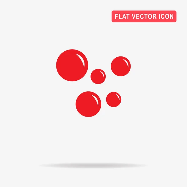 Icono Burbuja Jabón Ilustración Del Concepto Vectorial Para Diseño — Vector de stock