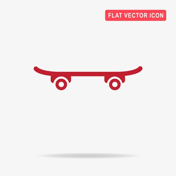 Icône Skateboard Illustration Vectorielle Concept Pour Design — Image vectorielle