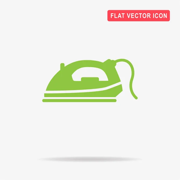 Ijzeren Icoon Vectorconcept Illustratie Voor Ontwerp — Stockvector