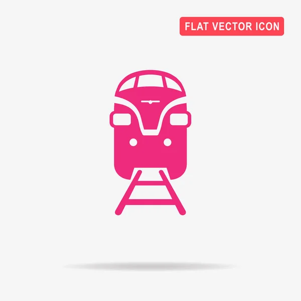 Icono Del Tren Ilustración Del Concepto Vectorial Para Diseño — Vector de stock