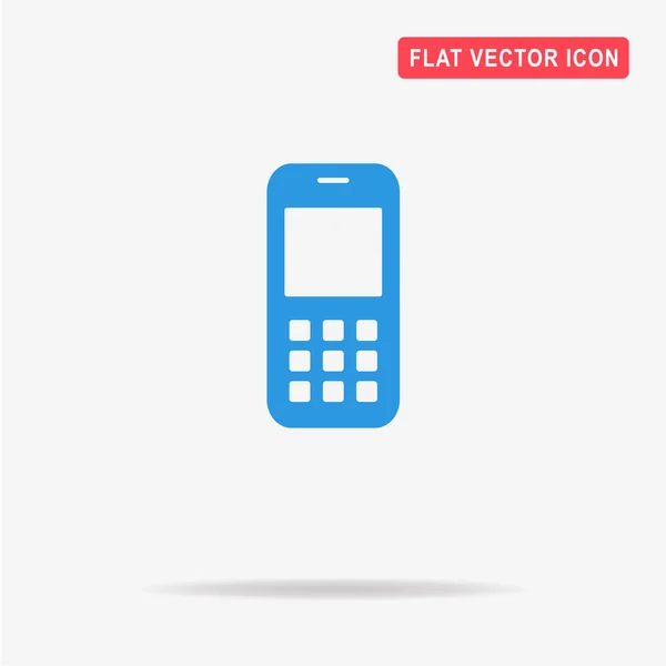 Icône Mobile Illustration Vectorielle Concept Pour Design — Image vectorielle