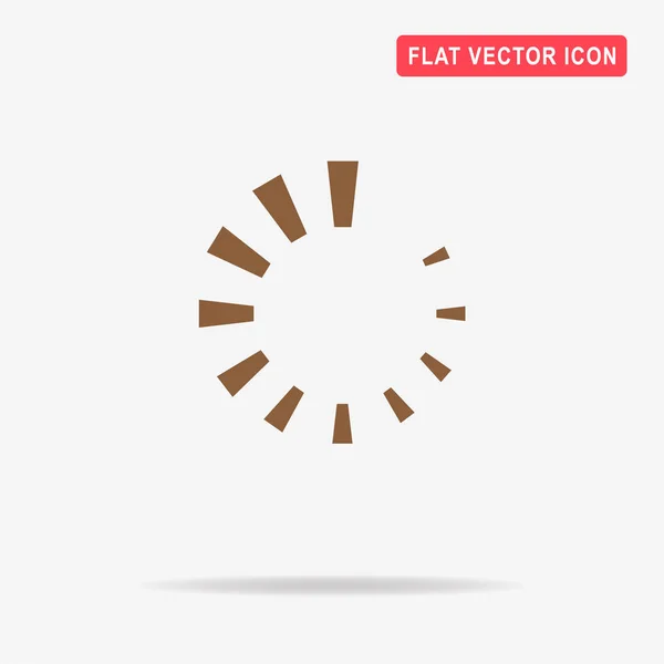 Ladesymbol Vektor Konzept Illustration Für Design — Stockvektor
