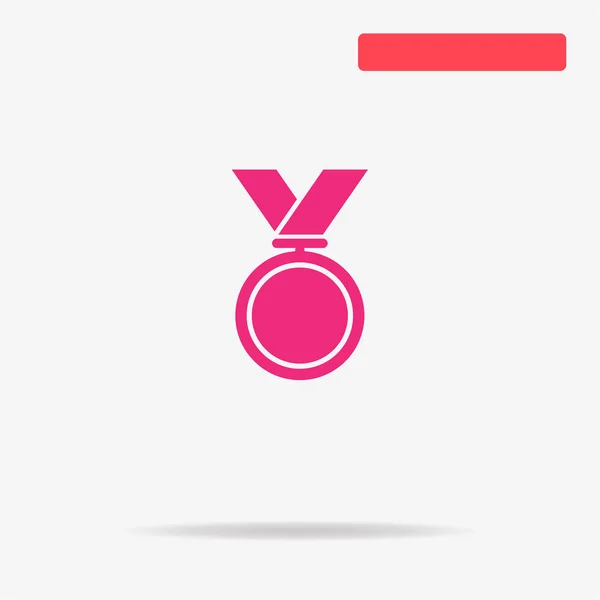 スポーツ メダル アイコンです デザインのベクトルの概念図 — ストックベクタ