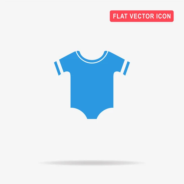 Icono Ropa Bebé Ilustración Del Concepto Vectorial Para Diseño — Vector de stock