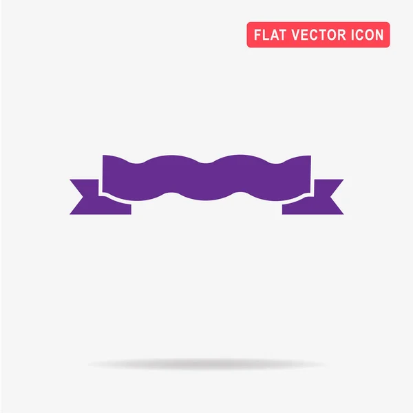 Εικονίδιο Κορδέλα Vector Εικονογράφηση Έννοια Για Σχεδιασμό — Διανυσματικό Αρχείο