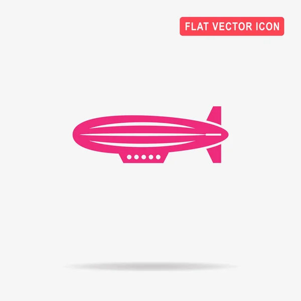 Pictograma Aeronavei Ilustrație Concept Vectorial Pentru Design — Vector de stoc