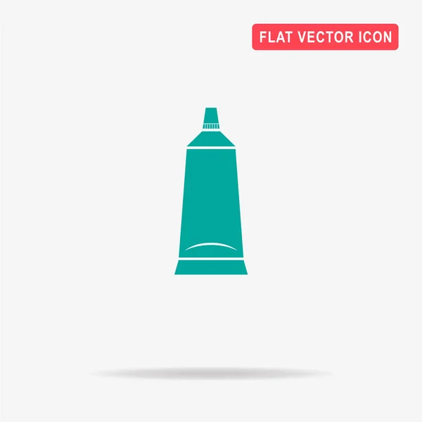 Tube Icon Vector Concept Illustration Design — Stock Vector