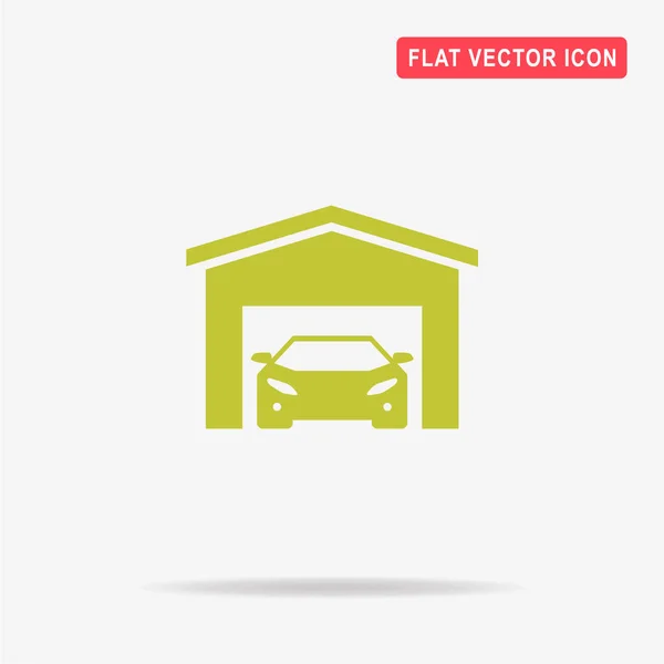 Ícone Garagem Ilustração Conceito Vetor Para Design —  Vetores de Stock