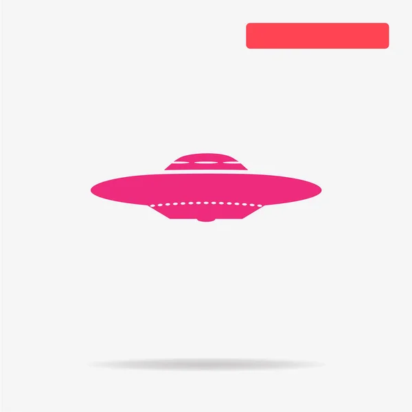 Ufo Symbol Vektor Konzept Illustration Für Design — Stockvektor