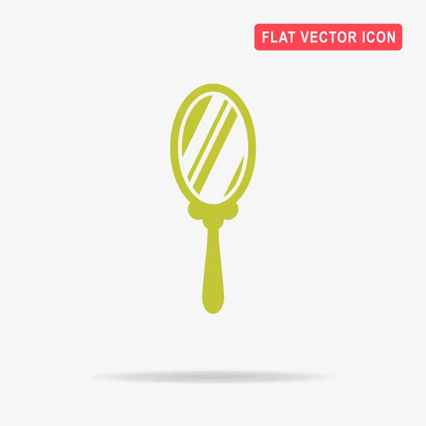 Icône Miroir Illustration Vectorielle Concept Pour Design — Image vectorielle