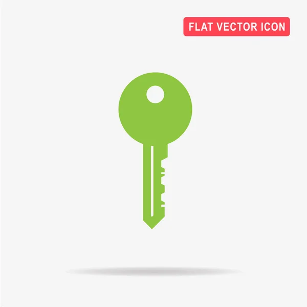 Icono Clave Ilustración Del Concepto Vectorial Para Diseño — Vector de stock