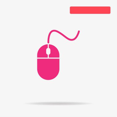 Fare simgesi. Vektör konsept illüstrasyon tasarımı için.