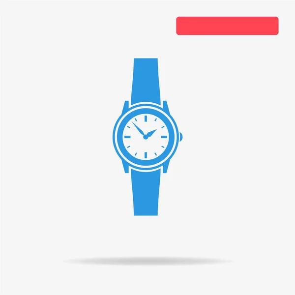 Uhr Symbol Vektor Konzept Illustration Für Design — Stockvektor