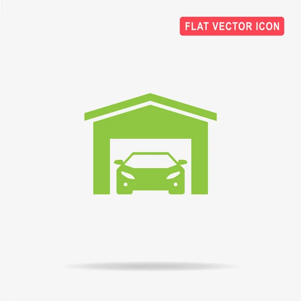 Ícone Garagem Ilustração Conceito Vetor Para Design —  Vetores de Stock