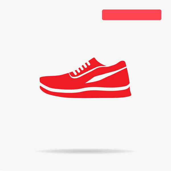 跑鞋图标 向量概念例证为设计 — 图库矢量图片