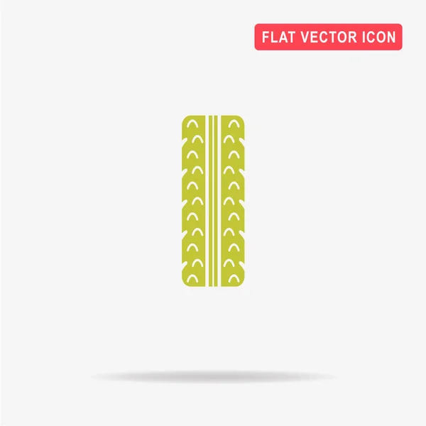 Icono Neumático Ilustración Del Concepto Vectorial Para Diseño — Vector de stock