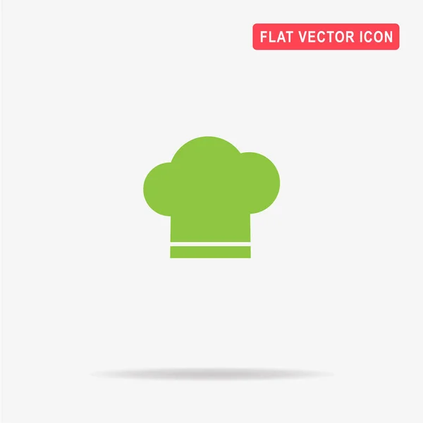 Chef Kok Glb Pictogram Vectorillustratie Concept Voor Ontwerp — Stockvector