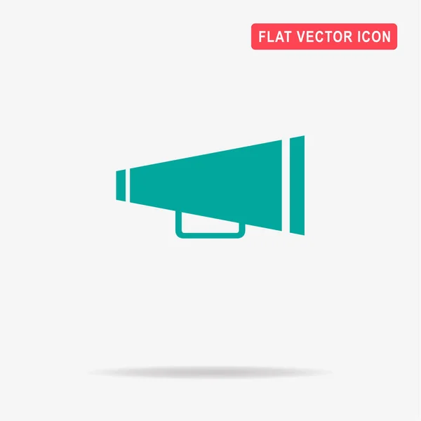 Jubeln Megafon Ikone Vektor Konzept Illustration Für Design — Stockvektor