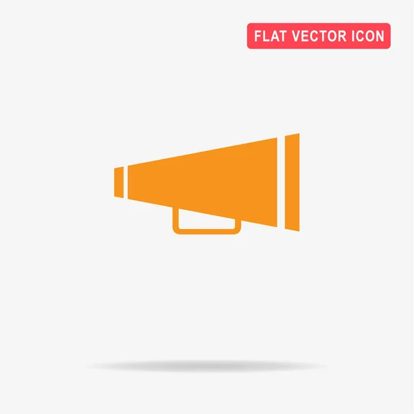 Чир Мегафон Икона Векторная Концепция — стоковый вектор