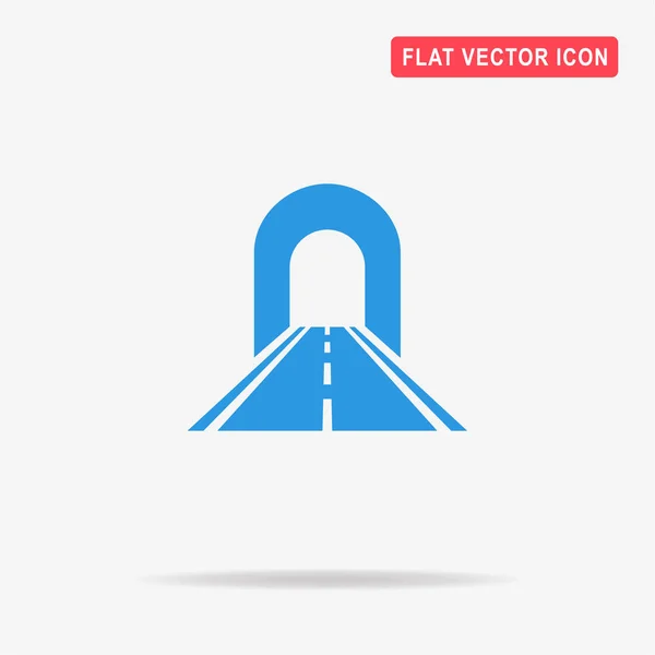 Tunnelsymbol Vektor Konzept Illustration Für Design — Stockvektor