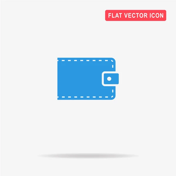 Icono Billetera Ilustración Del Concepto Vectorial Para Diseño — Vector de stock