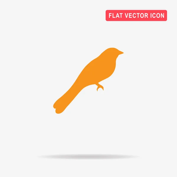Vogelsymbol Vektor Konzept Illustration Für Design — Stockvektor