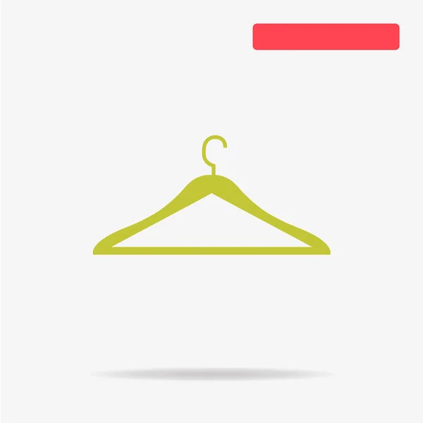 Hanger Icon Vector Concept Illustration Design — Stock Vector