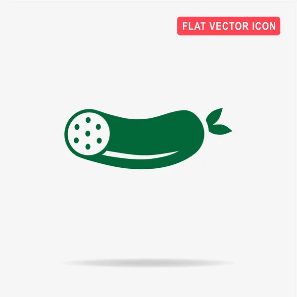 Icono Salchicha Ilustración Del Concepto Vectorial Para Diseño — Vector de stock