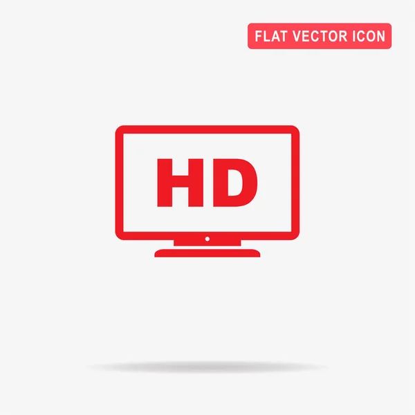 Icône Télévision Illustration Vectorielle Concept Pour Design — Image vectorielle