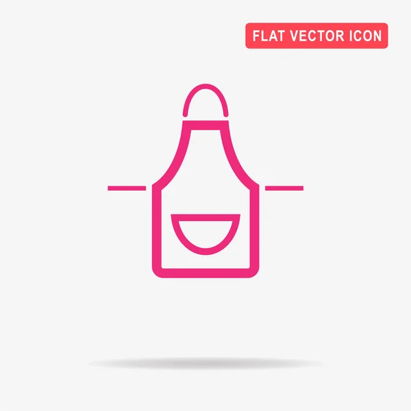 Pictogram Schort Vectorillustratie Concept Voor Ontwerp — Stockvector