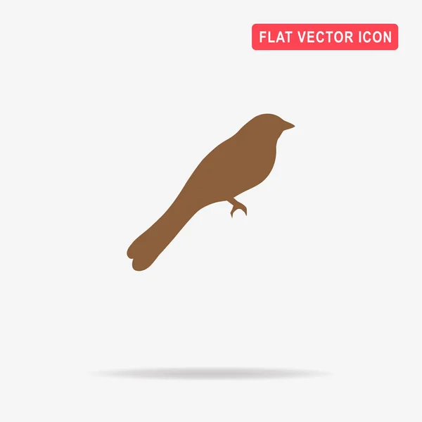 Vogelsymbol Vektor Konzept Illustration Für Design — Stockvektor