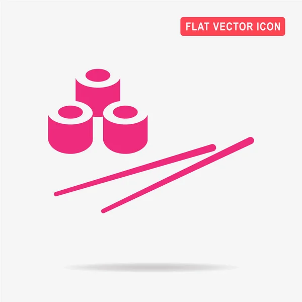 Icono Sushi Ilustración Del Concepto Vectorial Para Diseño — Vector de stock