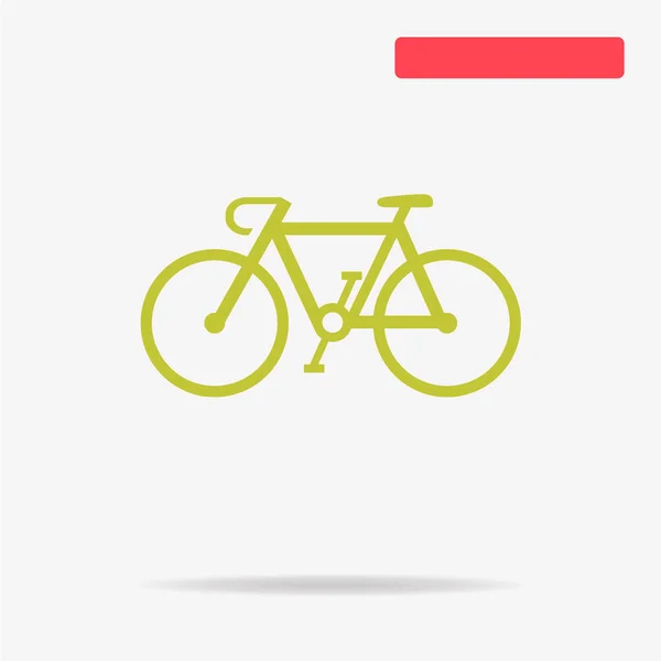 Kerékpár Ikonra Vektor Koncepció Illusztráció Design — Stock Vector