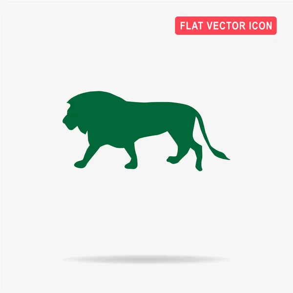 ライオンのアイコン デザインのベクトルの概念図 — ストックベクタ