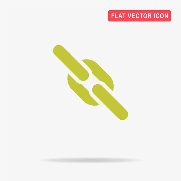 Link Symbol Vektor Konzept Illustration Für Design — Stockvektor