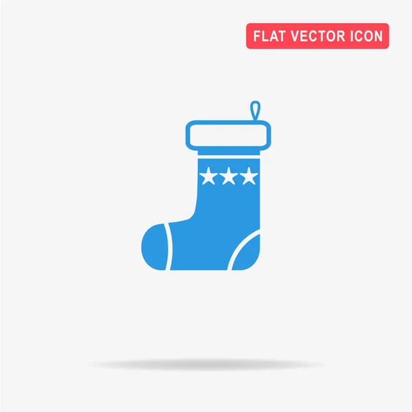 Socken Ikone Vektor Konzept Illustration Für Design — Stockvektor