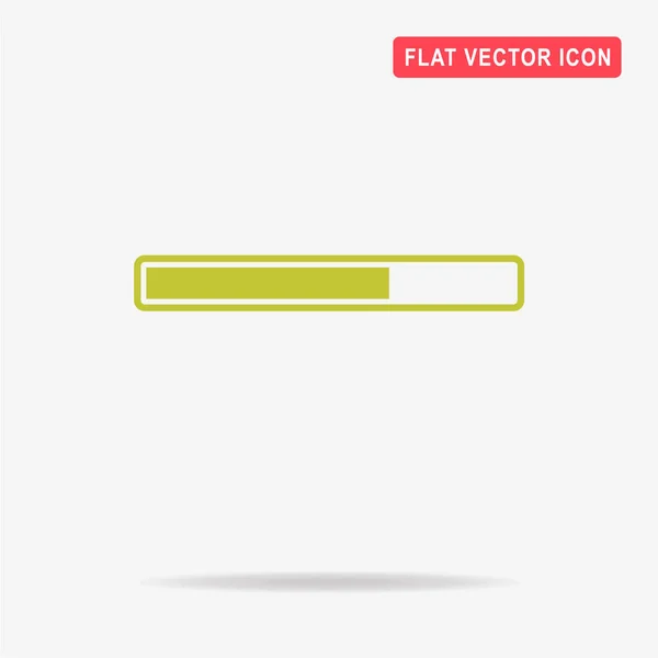 Ícone Carregamento Ilustração Conceito Vetor Para Design — Vetor de Stock