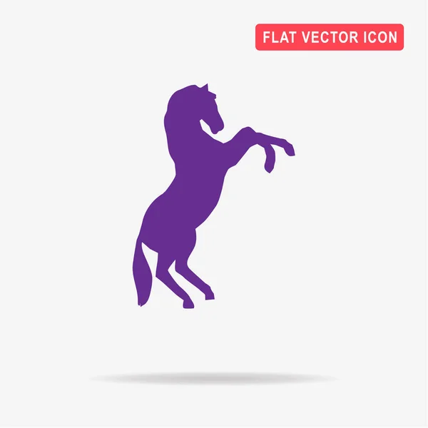 Ícone Cavalo Ilustração Conceito Vetor Para Design — Vetor de Stock